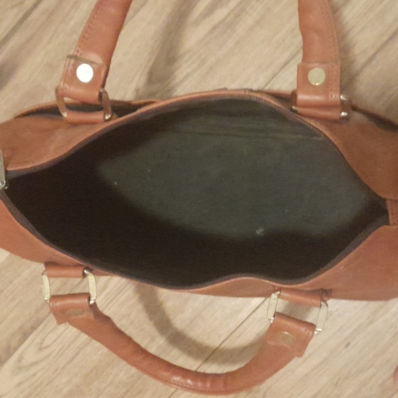 Jetstream light brown leather bag - Picture 4 of 5